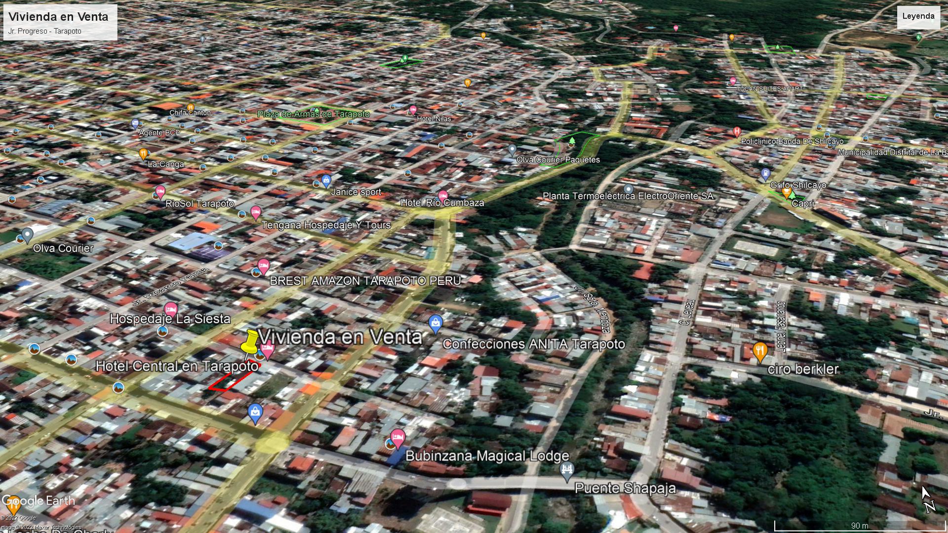 Casa en venta de  450 m2 en centro de Tarapoto